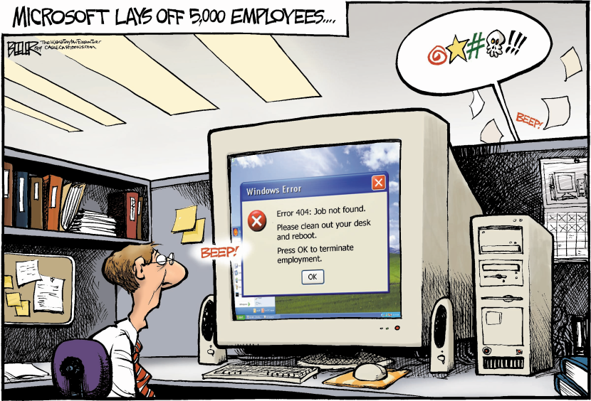 Microsoft Layoffs COLOR