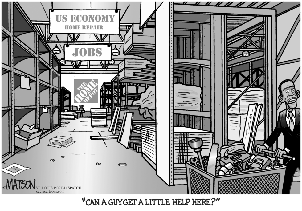 US ECONOMY HOME DEPOT by R.J. Matson