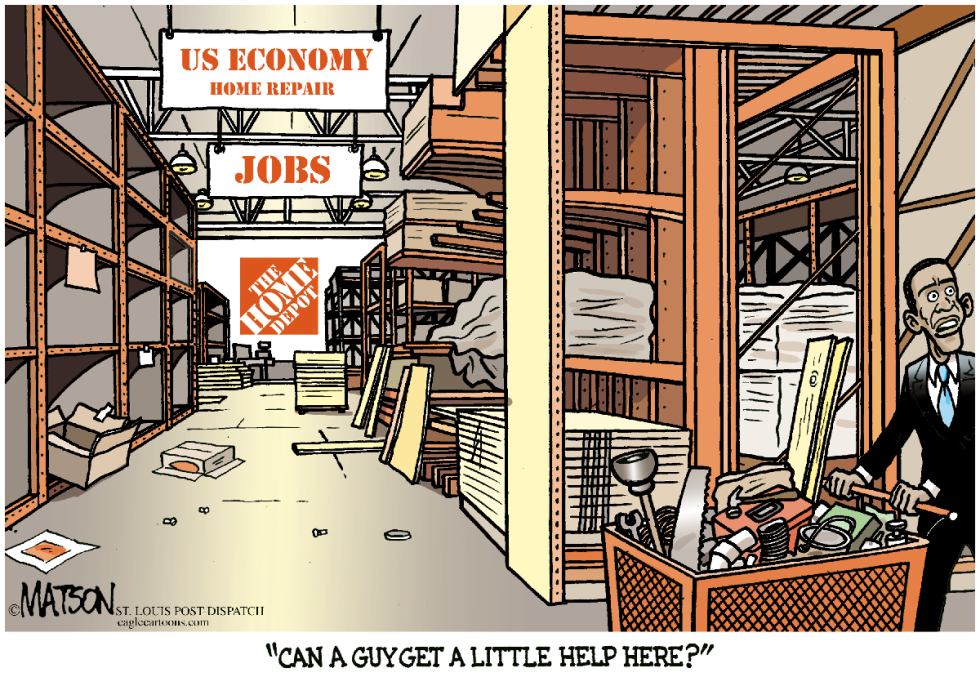 US ECONOMY HOME DEPOT- by R.J. Matson