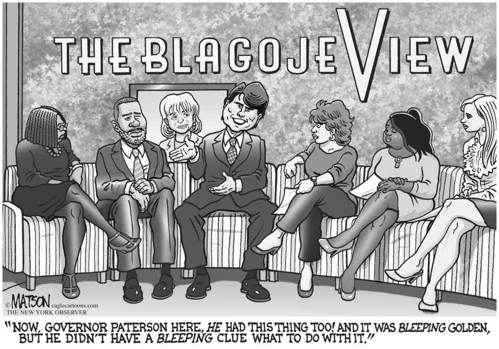 Local NY-Governor Paterson On The BlagojeView