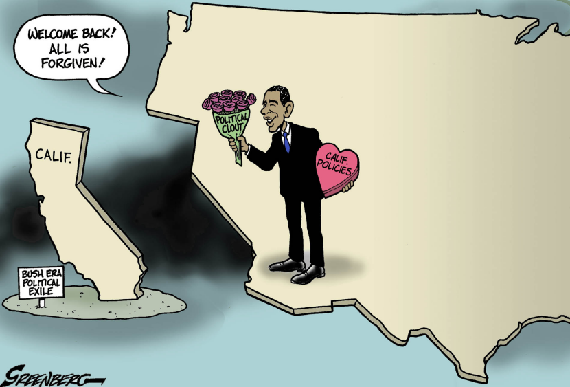 Obama and California