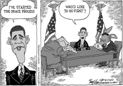 PEACE TALKS by Bob Englehart