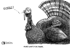 CANADA LIBERAL TURKEY by Cam Cardow