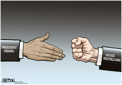 VERSION 2-OBAMA REACHES OUT TO HOUSE REPUBLICANS by R.J. Matson