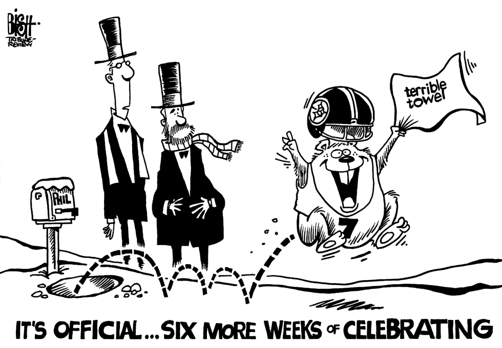 STEELERS CELEBRATION, b/w
