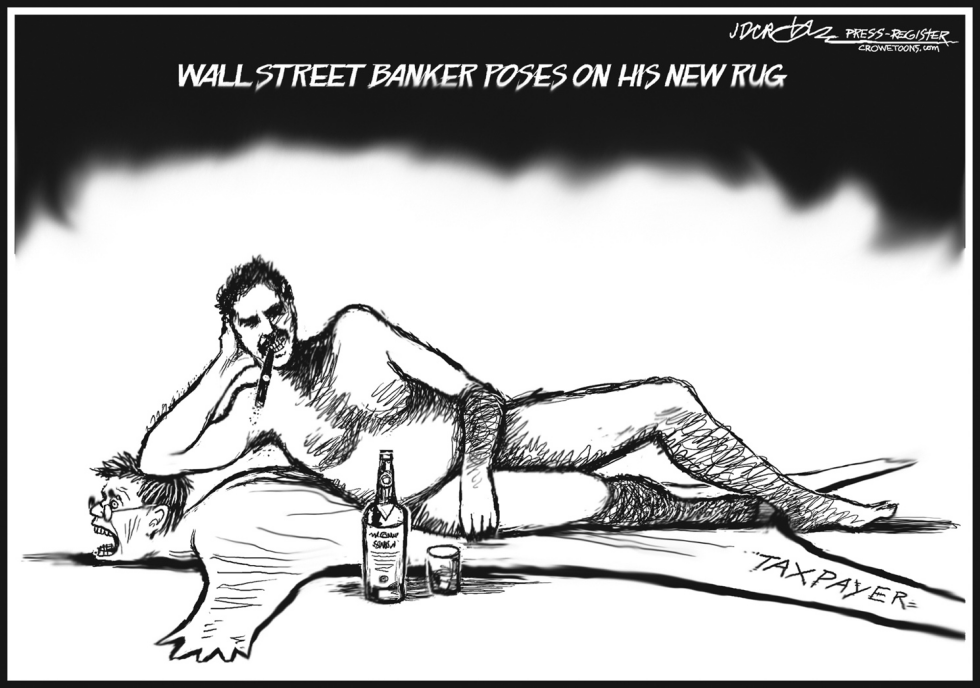 Bankers New Rug b/w
