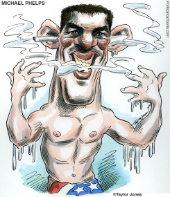 MICHAEL PHELPS - by Taylor Jones