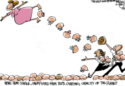 BABIES A GO GO  by Pat Bagley