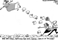 BABIES A GO GO by Pat Bagley