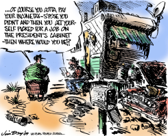 YOU GOTTA PAY YOUR INCOME TAX BECAUSE by Jim Day