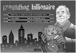 LOCAL NY-GROUNDHOG BILLIONAIRE by R.J. Matson