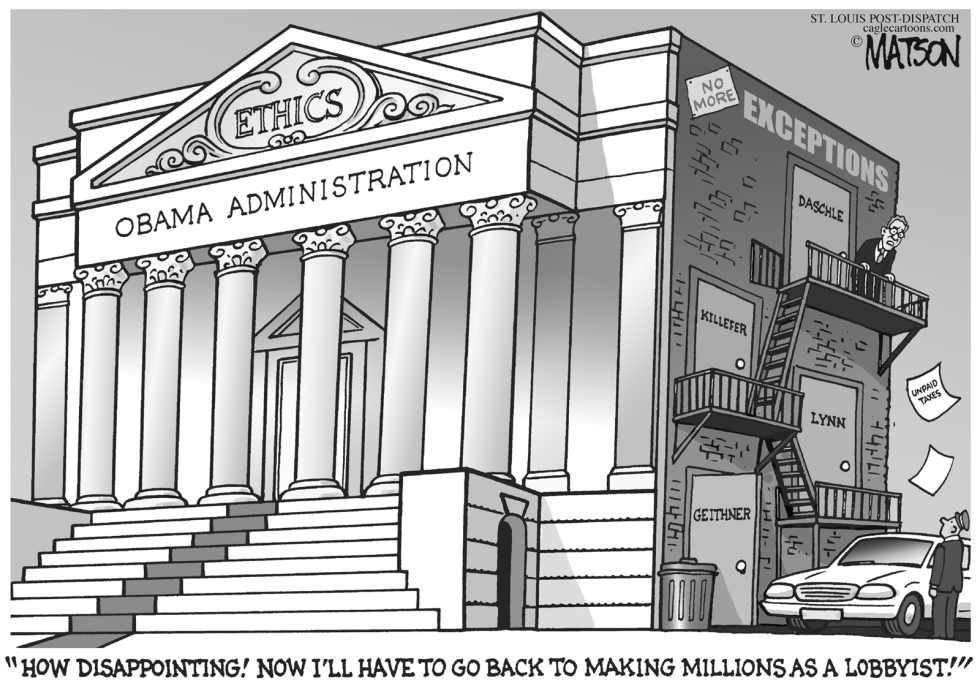  OBAMA ADMINISTRATION ETHICS by RJ Matson