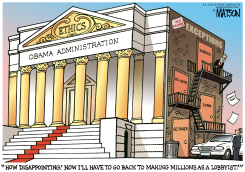 OBAMA ADMINISTRATION ETHICS by R.J. Matson