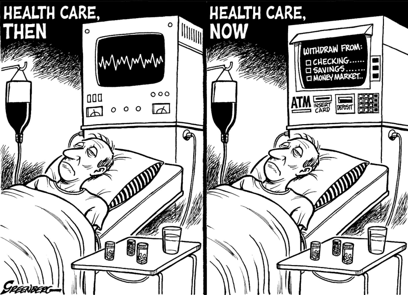 Healthcare then and now