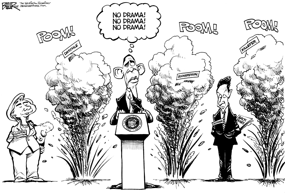 Obama Cabinet Drama