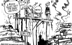 BAILOUT SALARY CAP by Mike Keefe