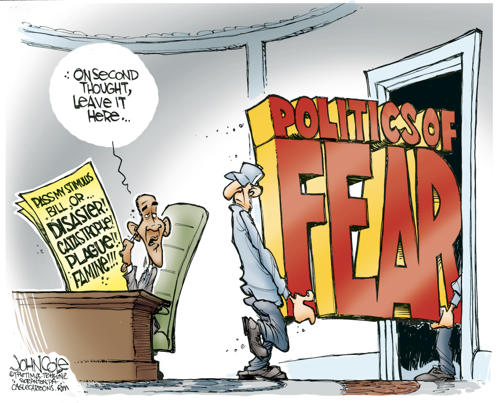 Politics of economic fear COLOR