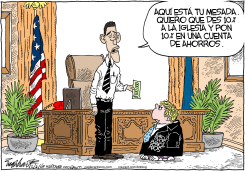 PAGO A EJECUTIVOS /  by Bob Englehart