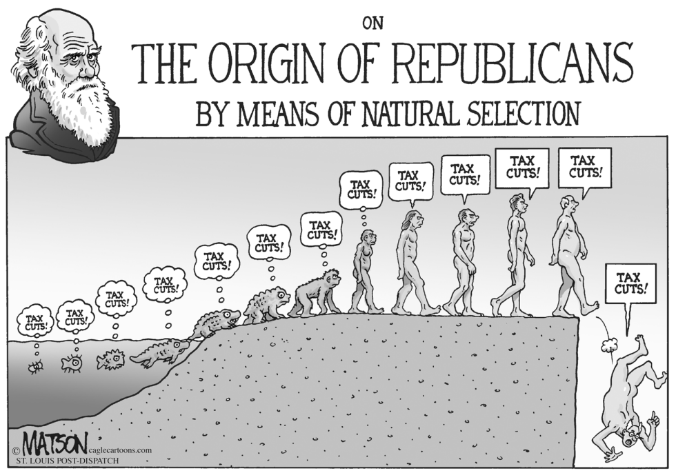Charles Darwin On The Origin Of Republicans
