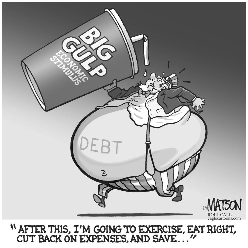 Economic Stimulus Big Gulp