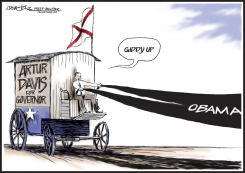 ALABAMA-DAVIS HITCHES WAGON TO OBAMA by J.D. Crowe