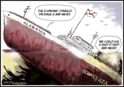 ALABAMA ECONOMY SHIP by J.D. Crowe