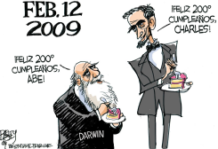 LINCOLN Y DARWIN /  by Pat Bagley