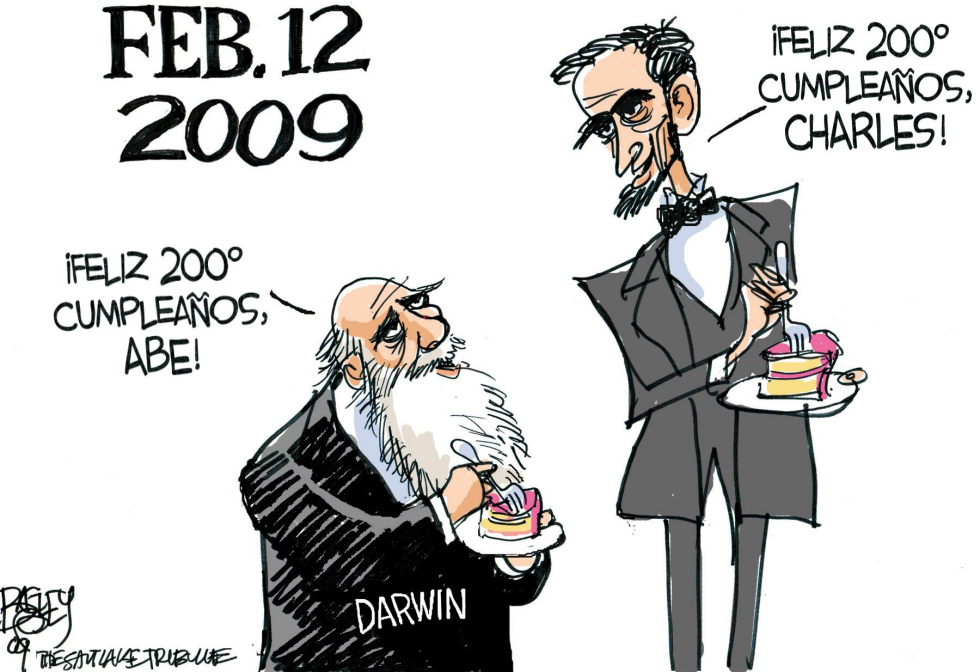 Lincoln y Darwin / COLOR