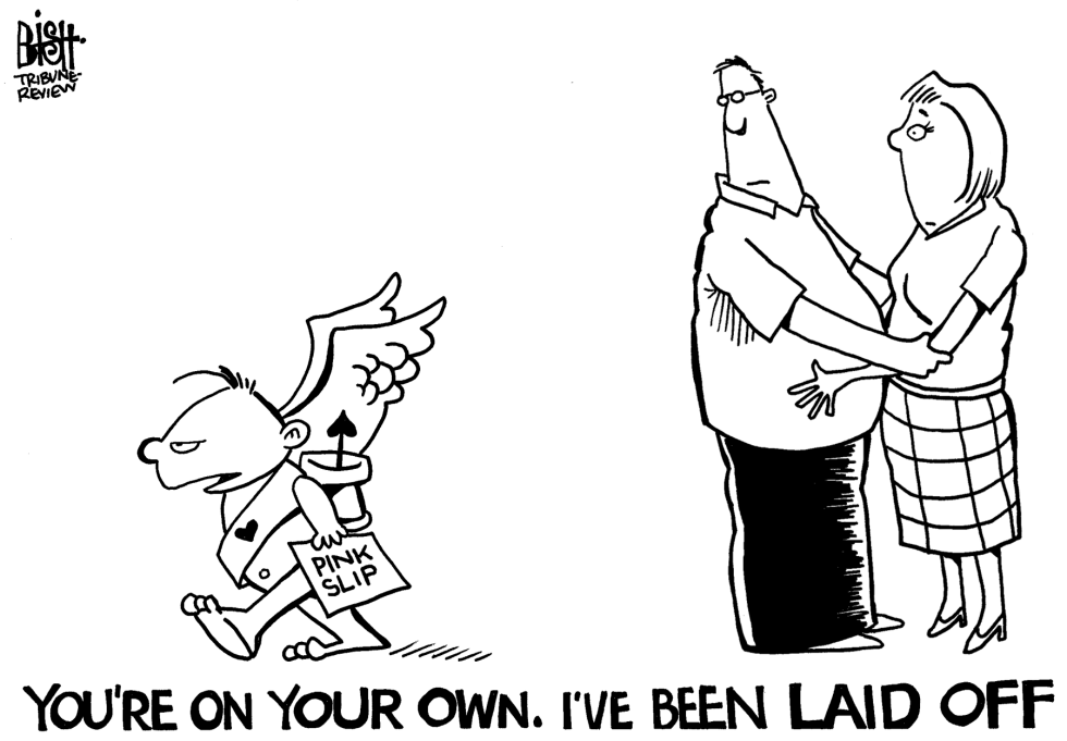 HARD TIMES FOR CUPID, b/w