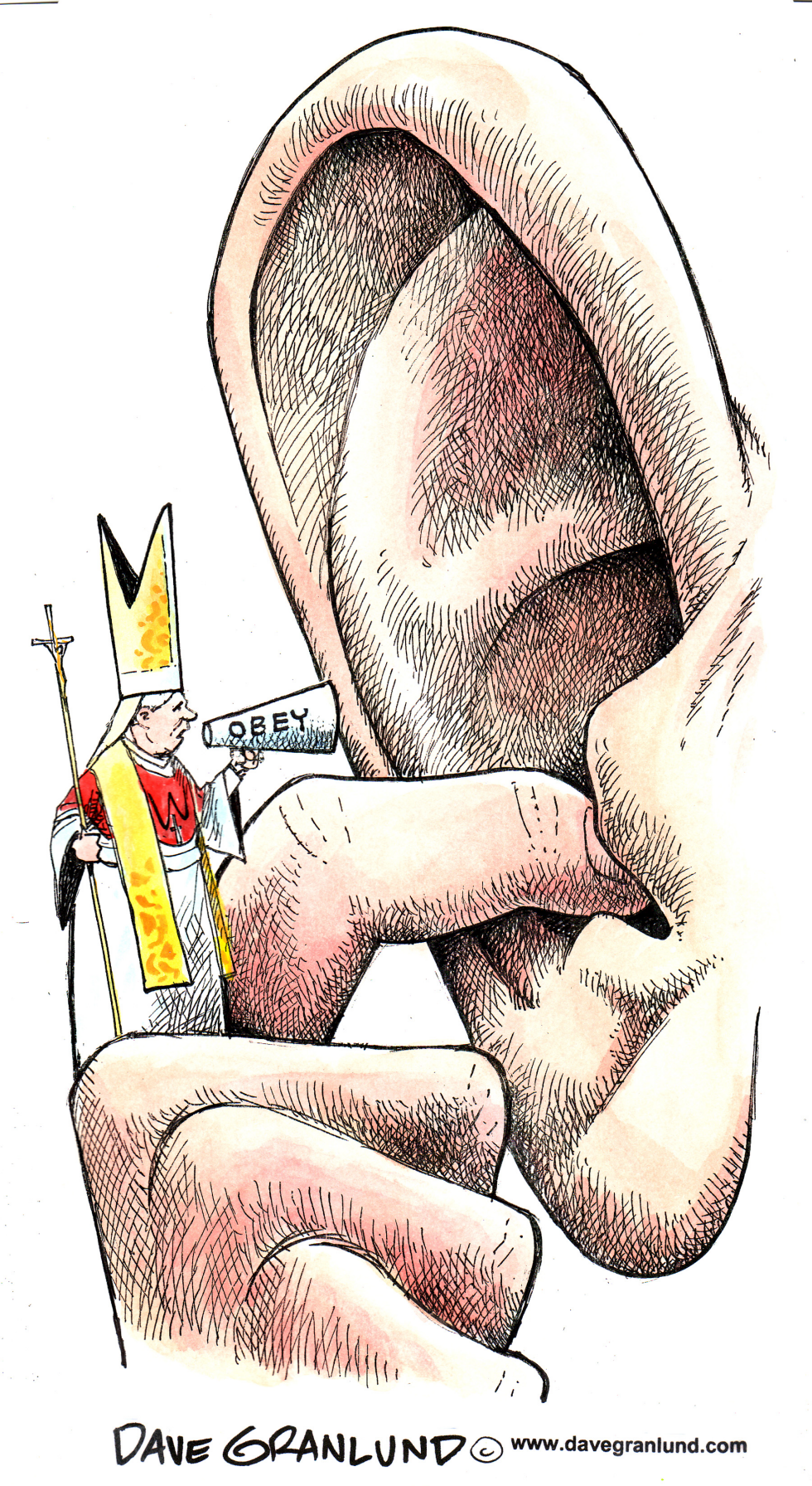 Pope on Deaf Ears