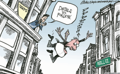 GEITHNERS PLAN  by Mike Keefe
