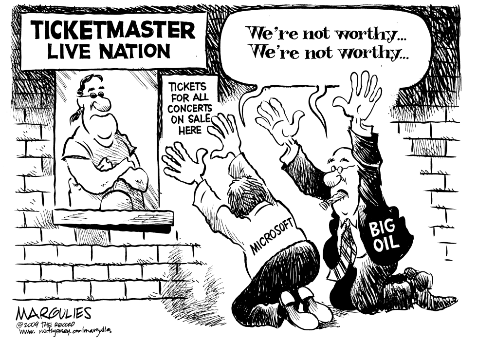 Ticketmaster/L- ive Nation merger