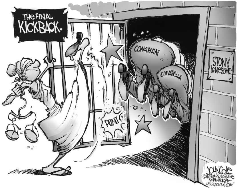 LOCAL PA -- Luzerne judges guilty BW