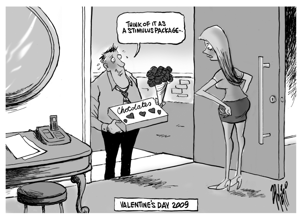 Valentines Day 2009 bw