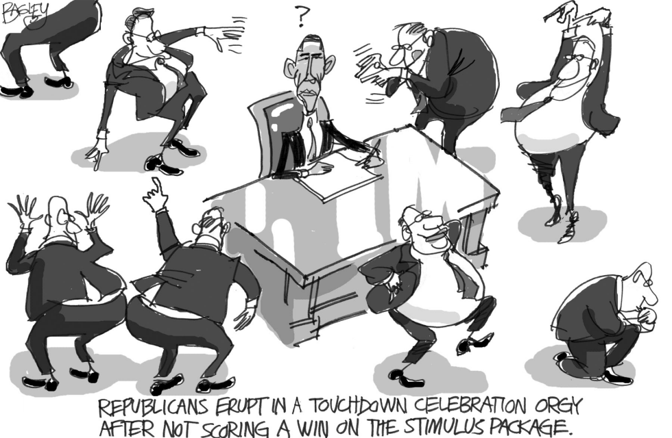 Stimulated GOP