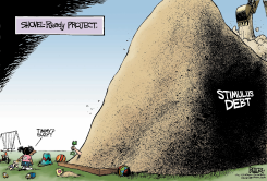 STIMULUS SANDBOX  by Nate Beeler