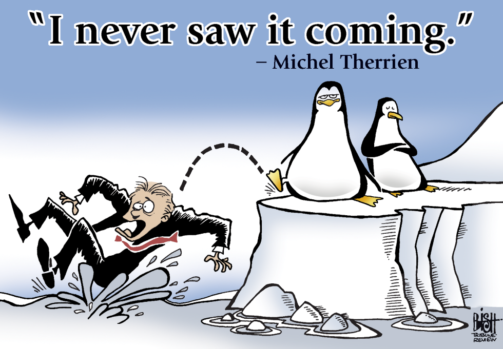 HOCKEY Penguins fire Therrien, COLOR