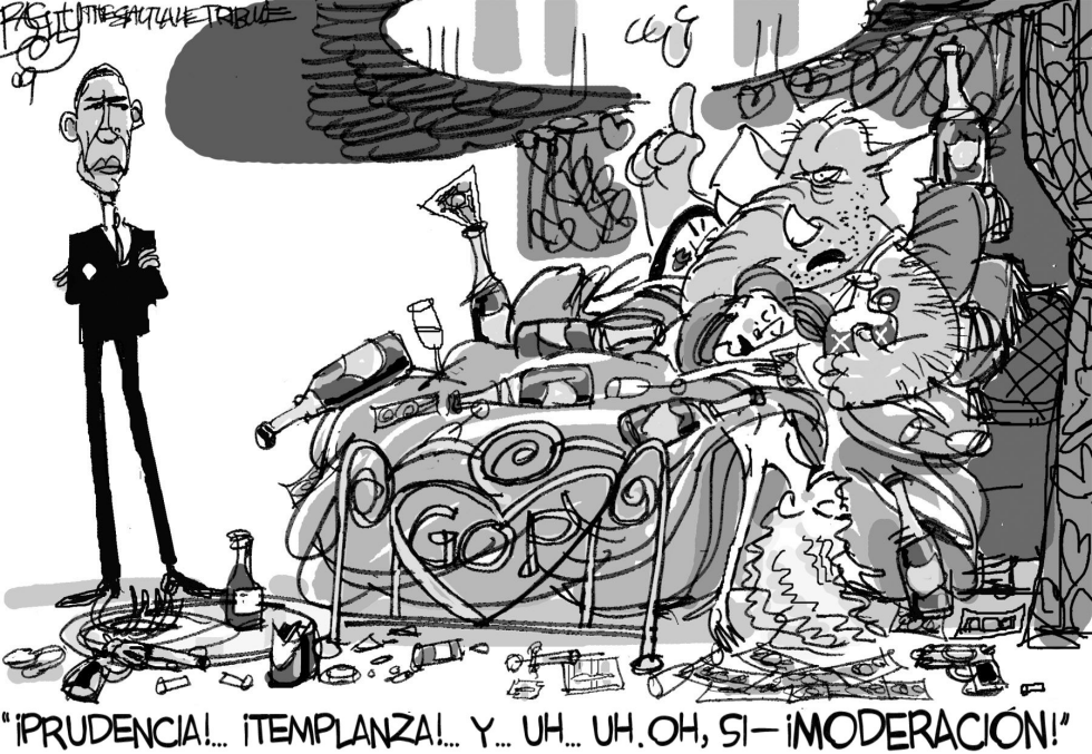  REGLAS DEL BURDEL DEL GOP by Pat Bagley