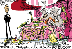 REGLAS DEL BURDEL DEL GOP / by Pat Bagley