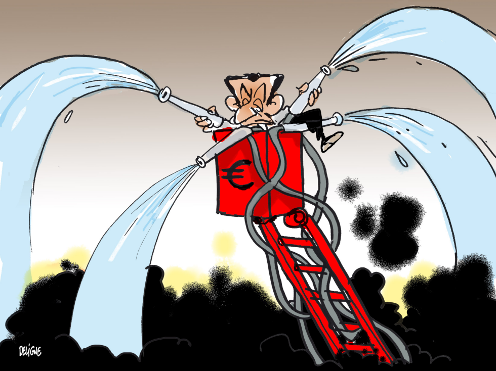 Sarkozy Fireman  -color