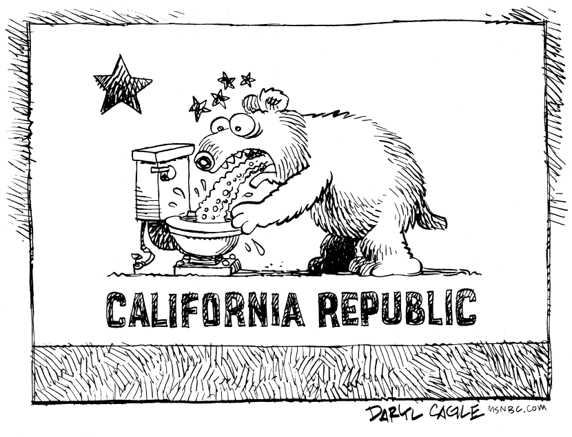 California Budget Puke