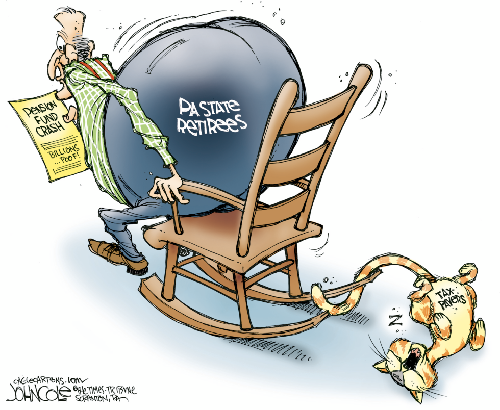 LOCAL PA -- Pension fund crash COLOR