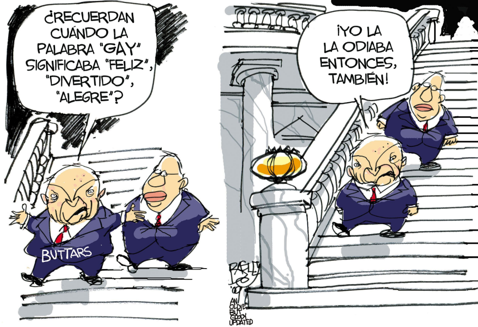  ODIO A LOS GAYS EN UTAH by Pat Bagley