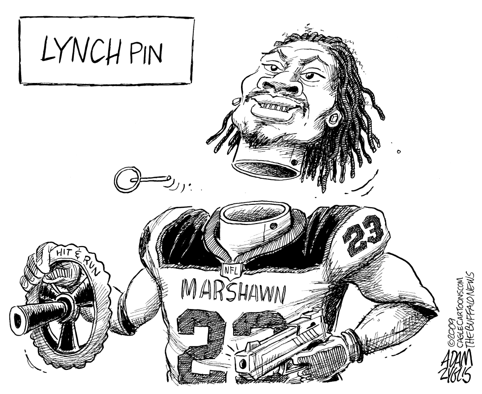 Buffalo Bills Lynch Pin