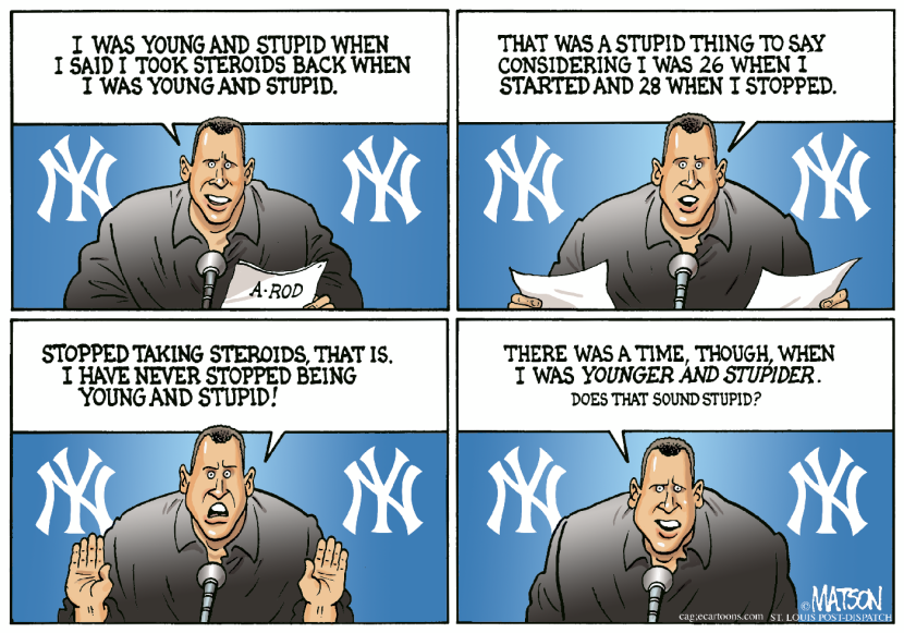 Young And Stupid A-Rod-COLOR