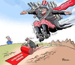 KYRGYZSTAN AIRBASE by Paresh Nath