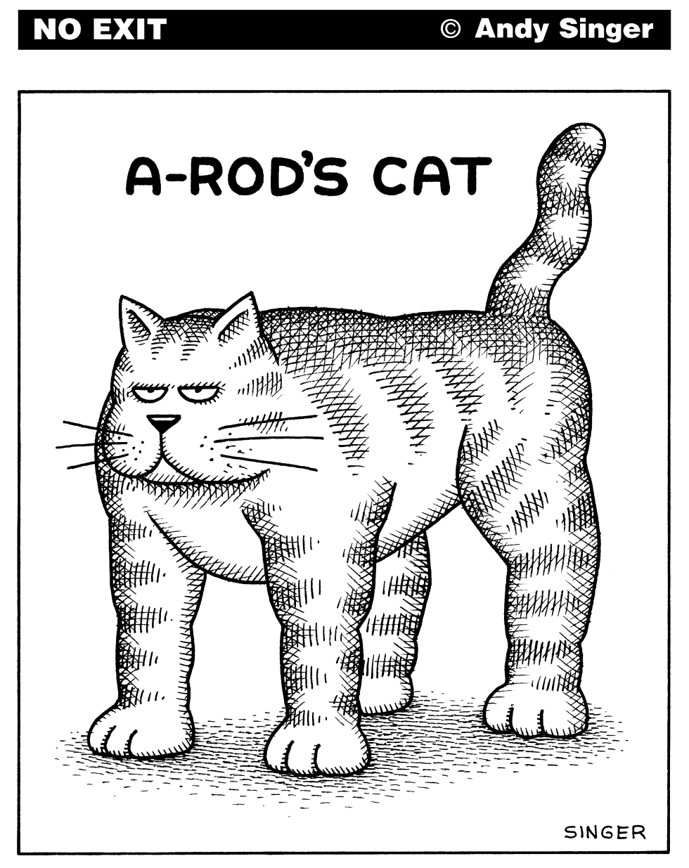 A-RODS CAT by Andy Singer