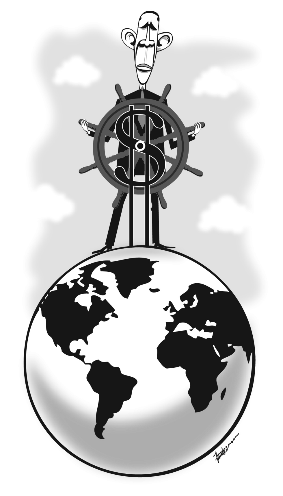 Obama Navigating the Global Crisis