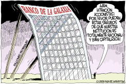 BANCOS CERCA DE LA BANCARROTA / by Monte Wolverton