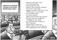 THE REPUBLICAN TWITTER RESPONSE by R.J. Matson